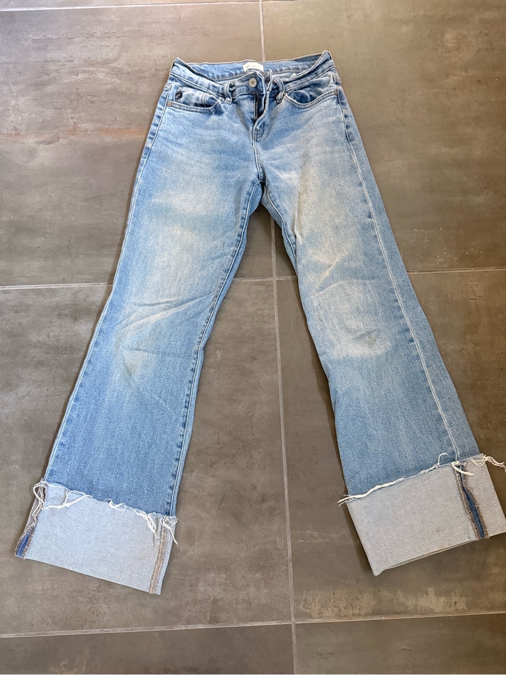 KanCan cuffed jeans